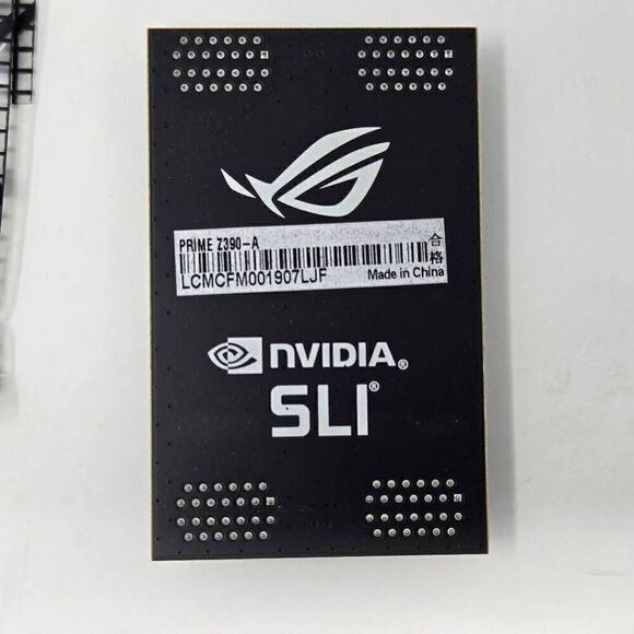 ASUS ROG 2M HB 2-WAY SLI BRIDGE REV. 1.00 HIGH BANDWIDTH 49-4 BLACK - Picture 3 of 3